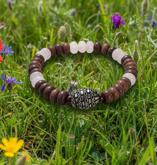 Big Bang Infinity Bead Bracelet RED JASPER