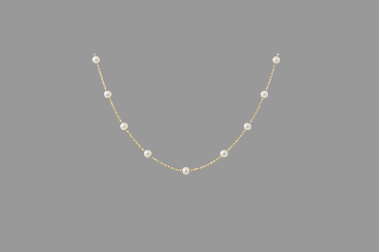 Pearl Station necklace