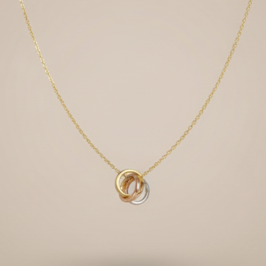 Trinity Rings Necklace